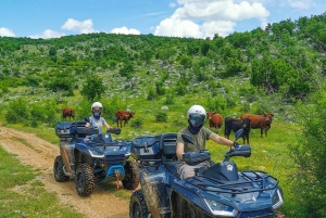 Spalato: tour in quad in Dalmazia con nuotata nel fiume e picnic