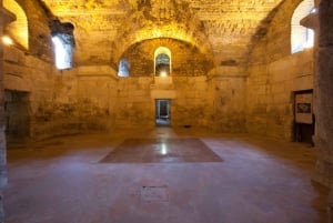 Split: toegangsbewijs voor de kelders van het paleis van Diocletianus
