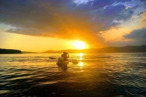 Spalato: tour guidato in kayak sul mare al tramonto
