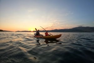 Split: Guidad solnedgångstur med havskajak