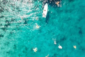 Split : Visite d'une demi-journée du Lagon bleu, d'une épave et de Trogir en bateau