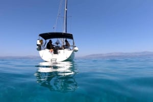 Split: Half Day Sailing Tour with Swim Stop, Snacks and Wine