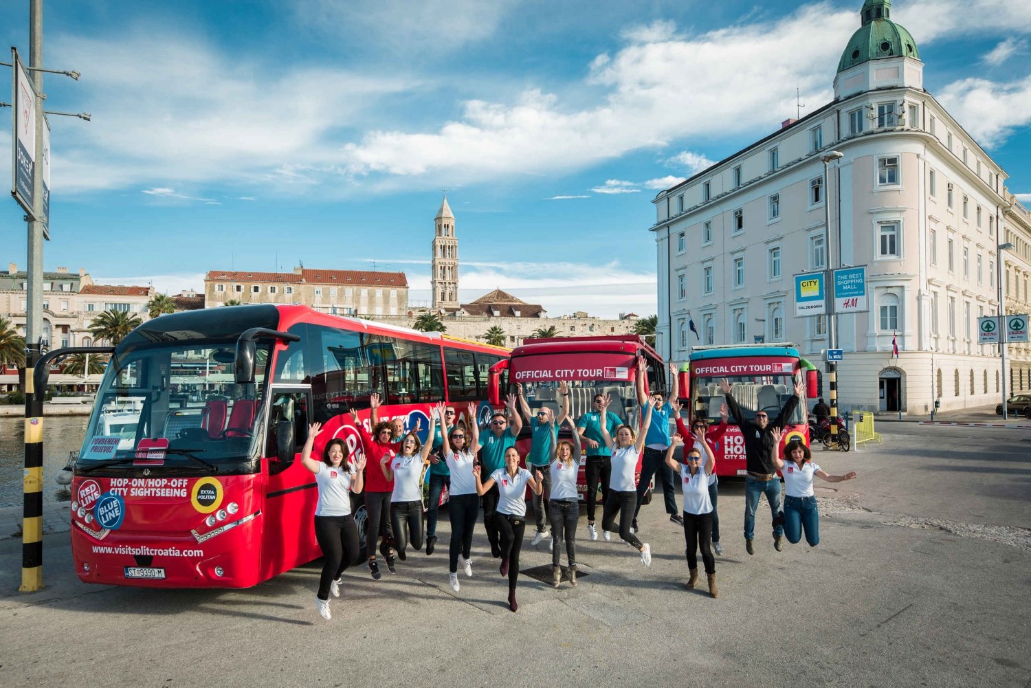 split croatia tour bus