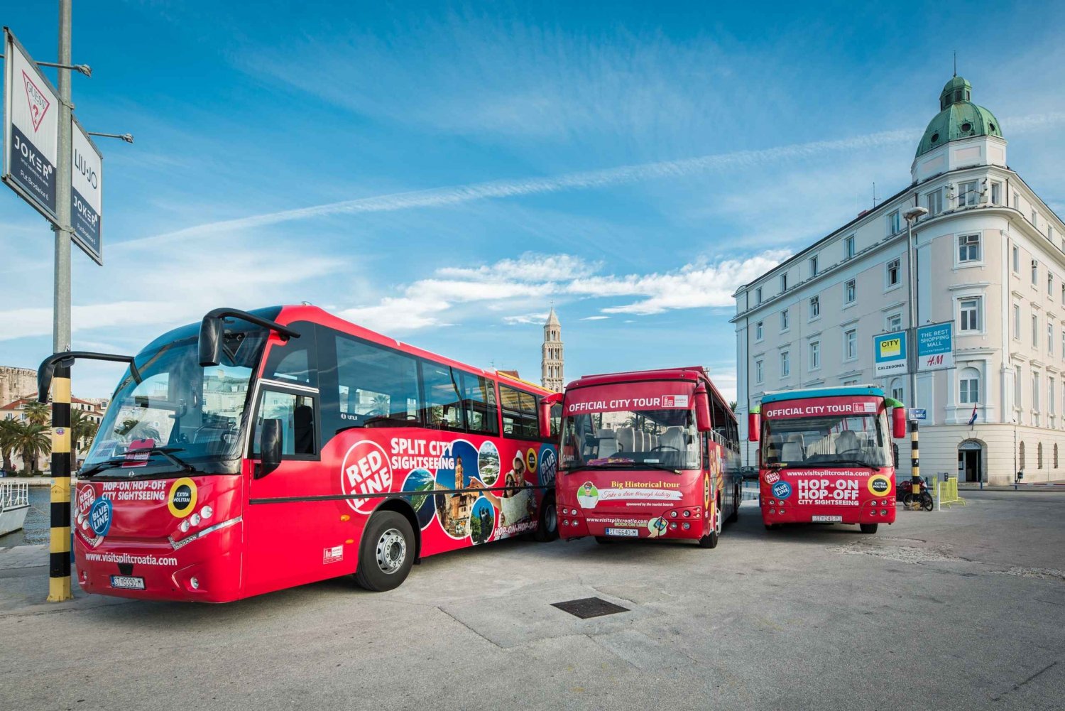 Split: Hop-on-Hop-off Bus Tour with Guided Walking Tours