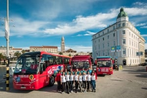 Split: Hop-on-Hop-off Bus Tour with Guided Walking Tours