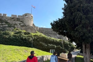 Split: Hop-on hop-off -bussilla Klisin, Salonan ja Dalmatian näkymät.