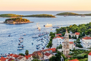 Split: Hvar, Brač, and Pakleni Cruise with Lunch and Drinks