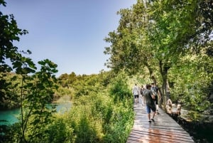 Split: Krka Waterfalls Trip with Boat Cruise and Swimming