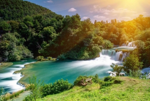 Split: Krka National Park Waterfalls Day Tour with Boat Ride