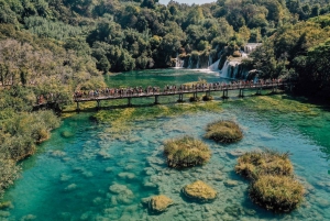 Split: Krka Waterfalls Tour, Boat Cruise, and Swimming