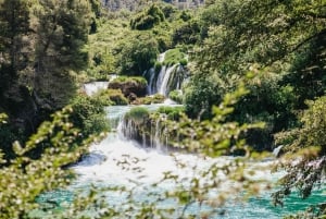 Split: Krka watervallen trip met boottocht en zwemmen