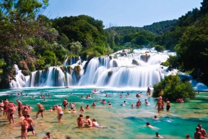 Split: Krka Waterfalls with Cruise, Swimming, & Wine Tasting