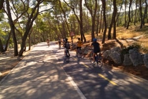Split: passeio de bicicleta pela cidade velha e pelo parque Marjan