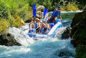 Split/Omiš: Rafting no rio Cetina com salto de penhasco e natação