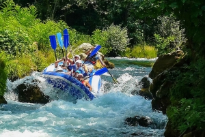 Split/Omiš: Rafting på floden Cetina med klipphopp och simning