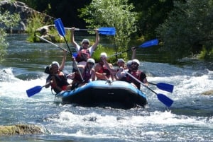 Split/Omiš: rafting na rzece Cetina ze skokami z klifu i pływaniem