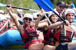 Split/Omiš : Rafting sur la rivière Cetina avec saut de falaise et baignade