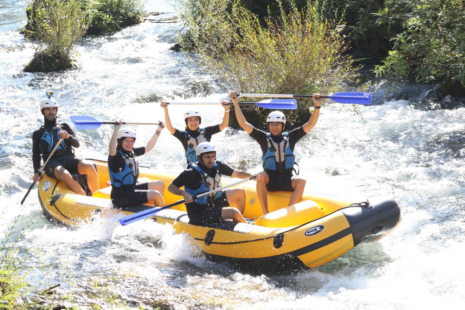 Split/Omiš: Rafting, klippehopping og grottetur
