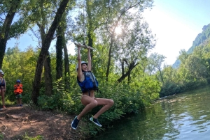 Split/Omiš: Rafting, klippehopping og grottetur