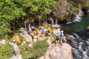 Split/Omiš: Rafting, klippehopping og grottetur
