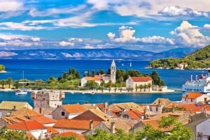 Split eller Trogir: Blå grotten, Vis og Hvar hurtigbåttur