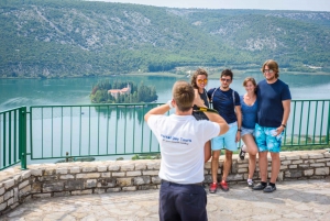 Split or Trogir: Krka, Roški Falls Swim & Šibenik Day Tour