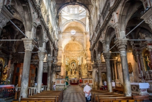 Split or Trogir: Krka, Roški Falls Swim & Šibenik Day Tour
