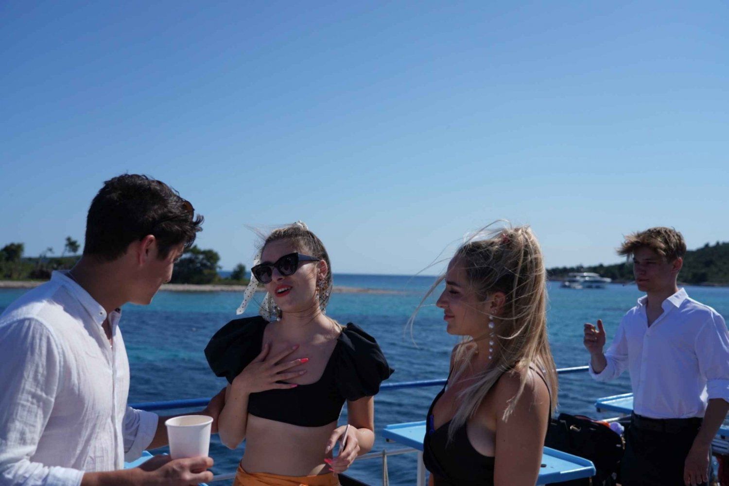 Split: Party Cruise with Blue Lagoon Swim Stop & After Party