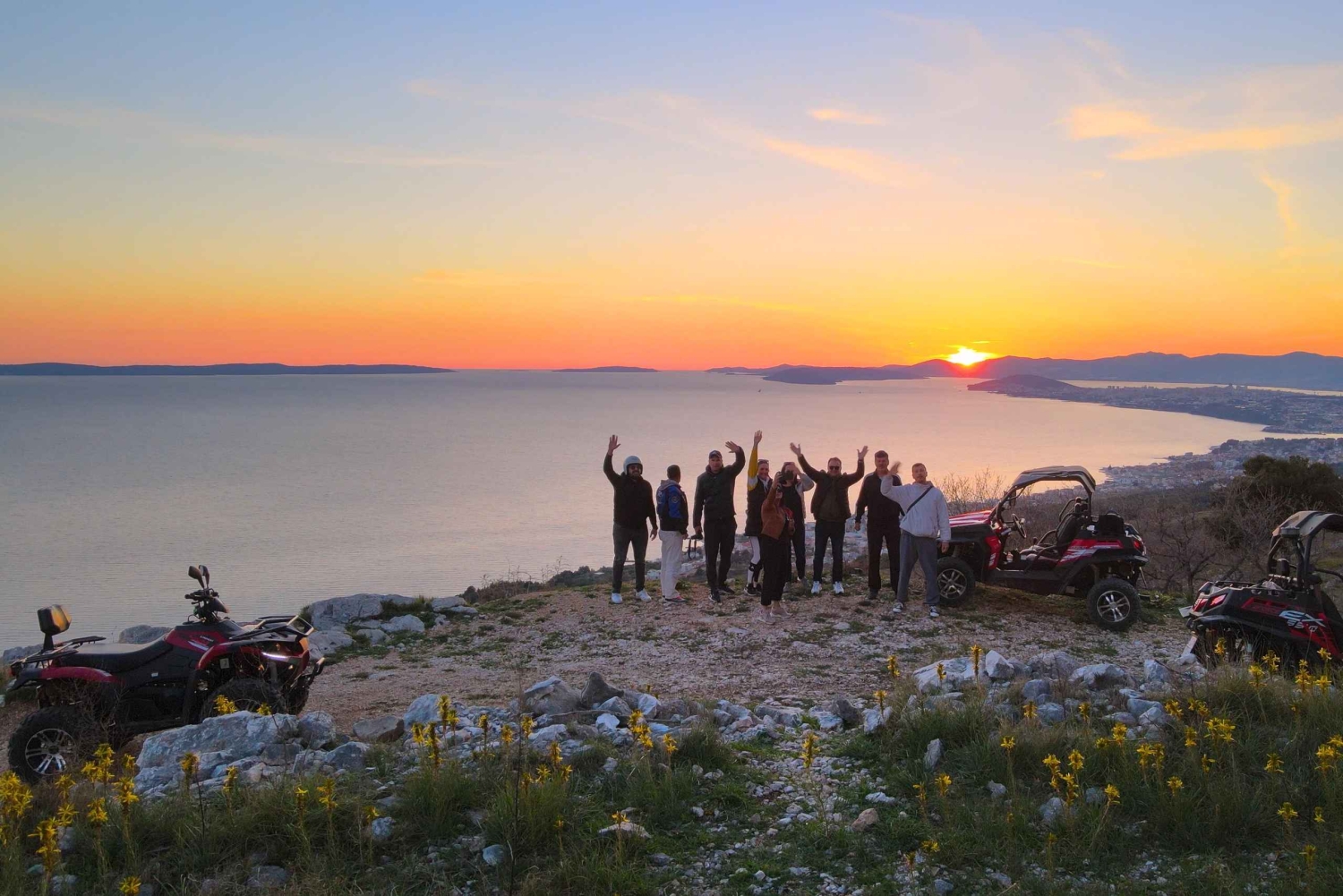 SPLIT: Panorama-Quad-Tour in Podstrana