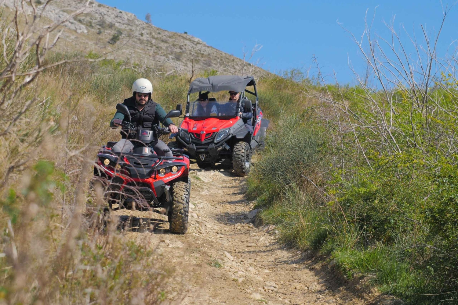 SPLIT: Panorama-Quad-Tour in Podstrana