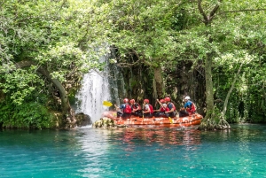 Split: rafting premium, exploración de cuevas, saltos desde acantilados y picnic.