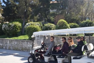 Jakautukaa: Split: Yksityinen golfkärryn panoraamakierros risteilyaluksilta