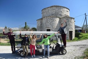 Split: Visita panorámica privada en carrito de golf desde los cruceros