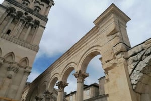 Split; Privat byvandring om morgenen i Split