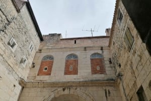 Split; Privat byvandring om morgenen i Split
