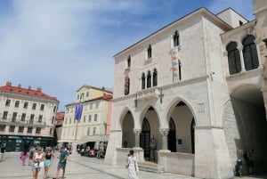 Split; Privat byvandring om morgenen i Split