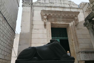 Split; Privat byvandring om morgenen i Split