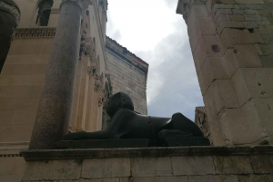 Split; Privat byvandring om morgenen i Split