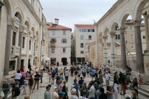 Split; Privat byvandring om morgenen i Split