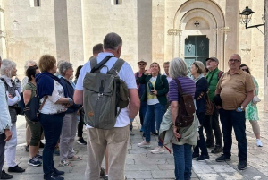 Split; Privat byvandring om morgenen i Split