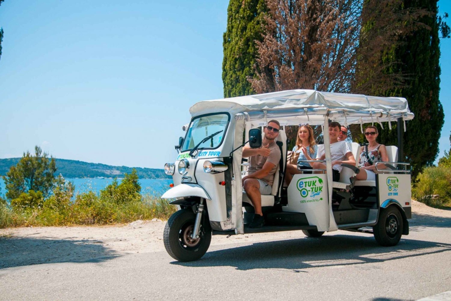 Split: Privétour door de stad met elektrische Tuk-Tuk tour