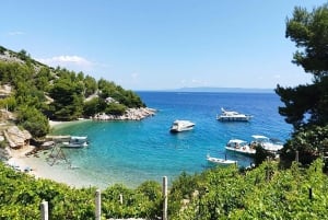 Split: Yksityinen päiväkierros jahtilla Adrianmeren saarille