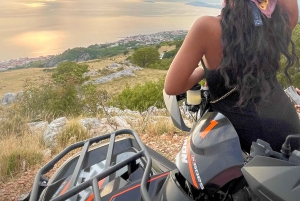 Split: Quad fietstocht met uitzicht op zee, bergen en de rivier