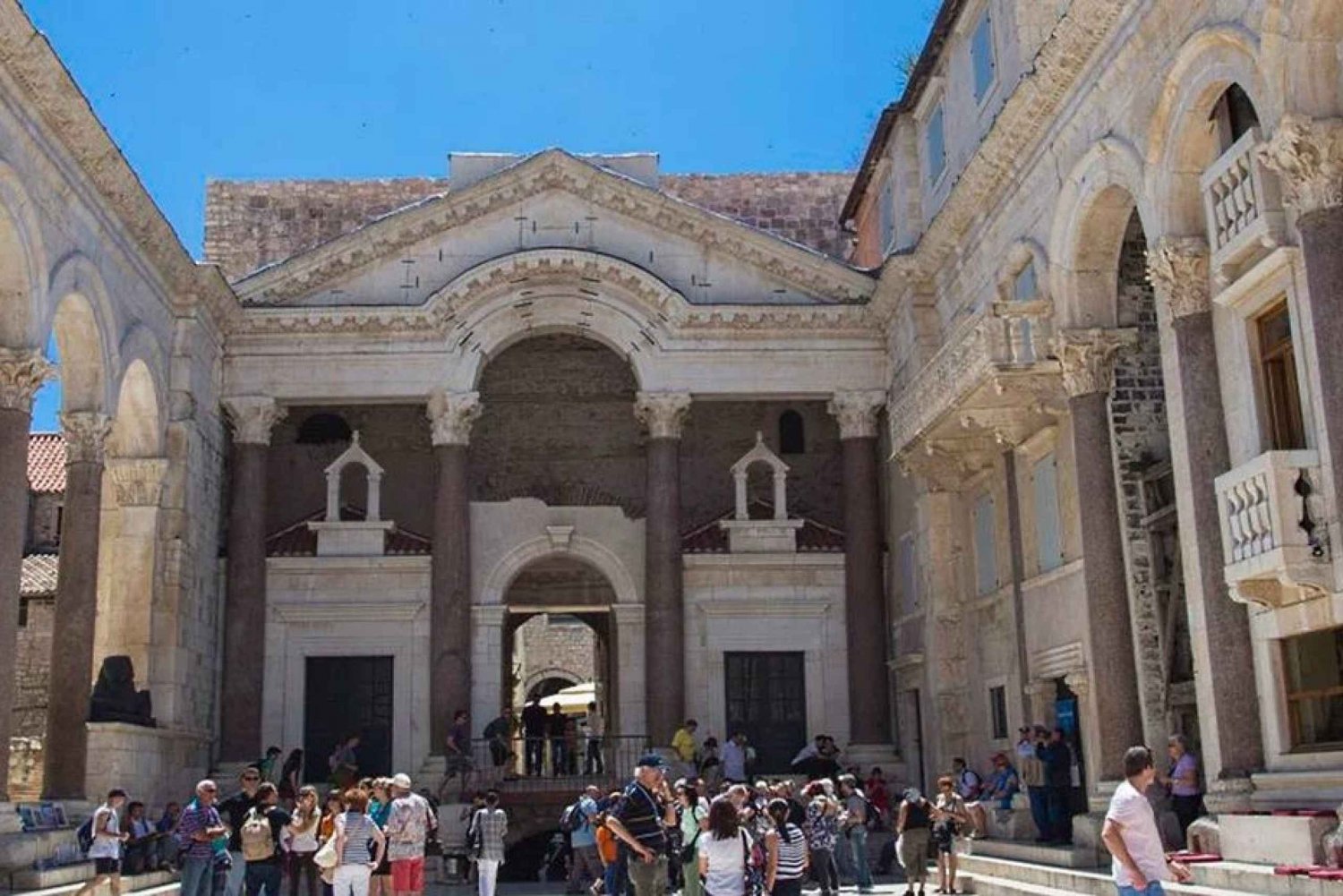 Split: Visita autoguiada con audio a las ruinas romanas