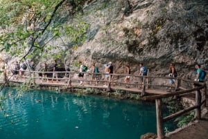 Spalato: Tour autoguidato dei laghi di Plitvice con giro in barca