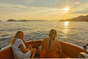 Split: Sunset Boat Tour with Snorkeling Gear
