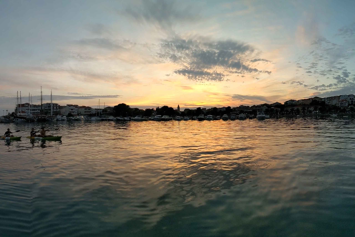 Split: begeleide kajaktocht bij zonsondergang