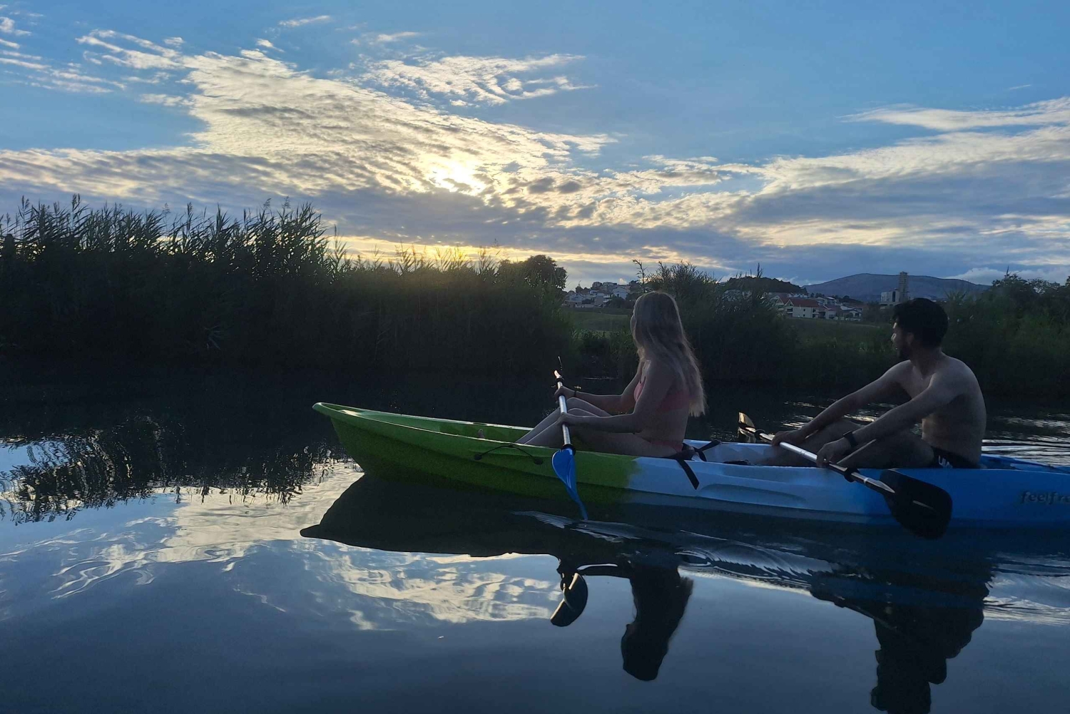 Split: begeleide kajaktocht bij zonsondergang