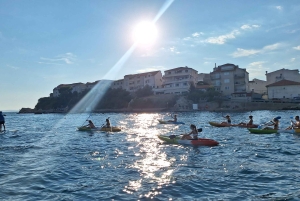 Split: begeleide kajaktocht bij zonsondergang