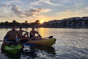 Split: begeleide kajaktocht bij zonsondergang